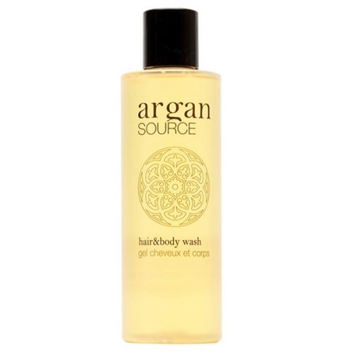 Argan Source 200 ml Sampon és tusfürdő fekete kupakkal