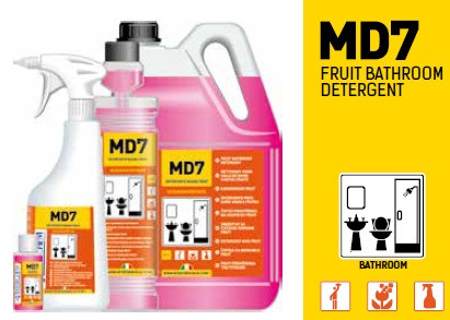 MD7 gyümölcs illatú fürdőszobai tisztítószer 1 liter