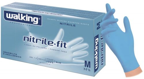 Nitrile-fit kesztyű